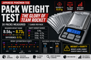The Glory of Team Rocket Pack Weight Test | 30 Japanese Packs Measured