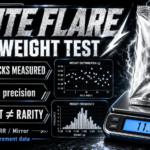 Japanese White Flare Pack Weight Test | 20 Packs Measured for SR, AR, RR & Mirror Cards