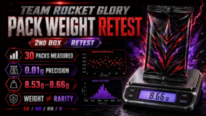 The Glory of Team Rocket Pack Weight Retest | Second Japanese Booster Box