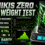 Japanese Munikis Zero Pack Weight Test | 30 Packs Measured for SR, AR, RR & R